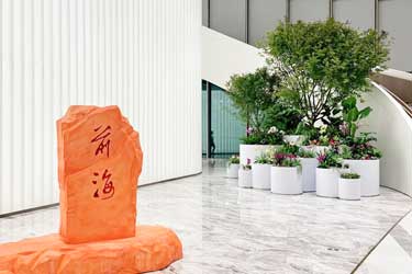 深圳前海國際會(huì )議中心綠植服務(wù)